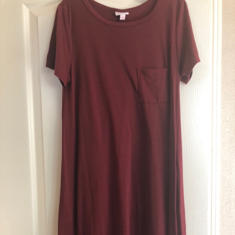 Small Carly Maroon